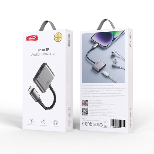 מתאם NB-R258A Lightning to dual  Lighting (אין צורך ב Bluetooth)